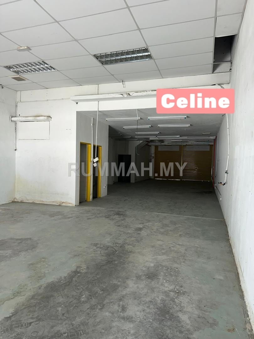 commercial in Butterworth , Penang for rent - Ground Floor Shoplot at Kawasan Perniagaan Teras Jaya, Ong Yi How Butterworth.