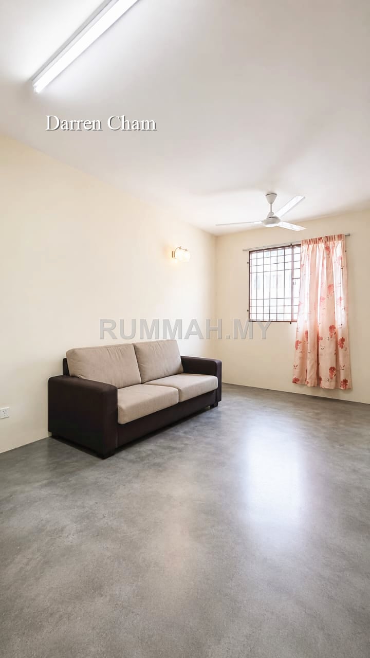 3-bedroom condo in Juru, Penang for sale - Flat for Sale @ Taman Bukit Juru, Juru | Partially Furnished