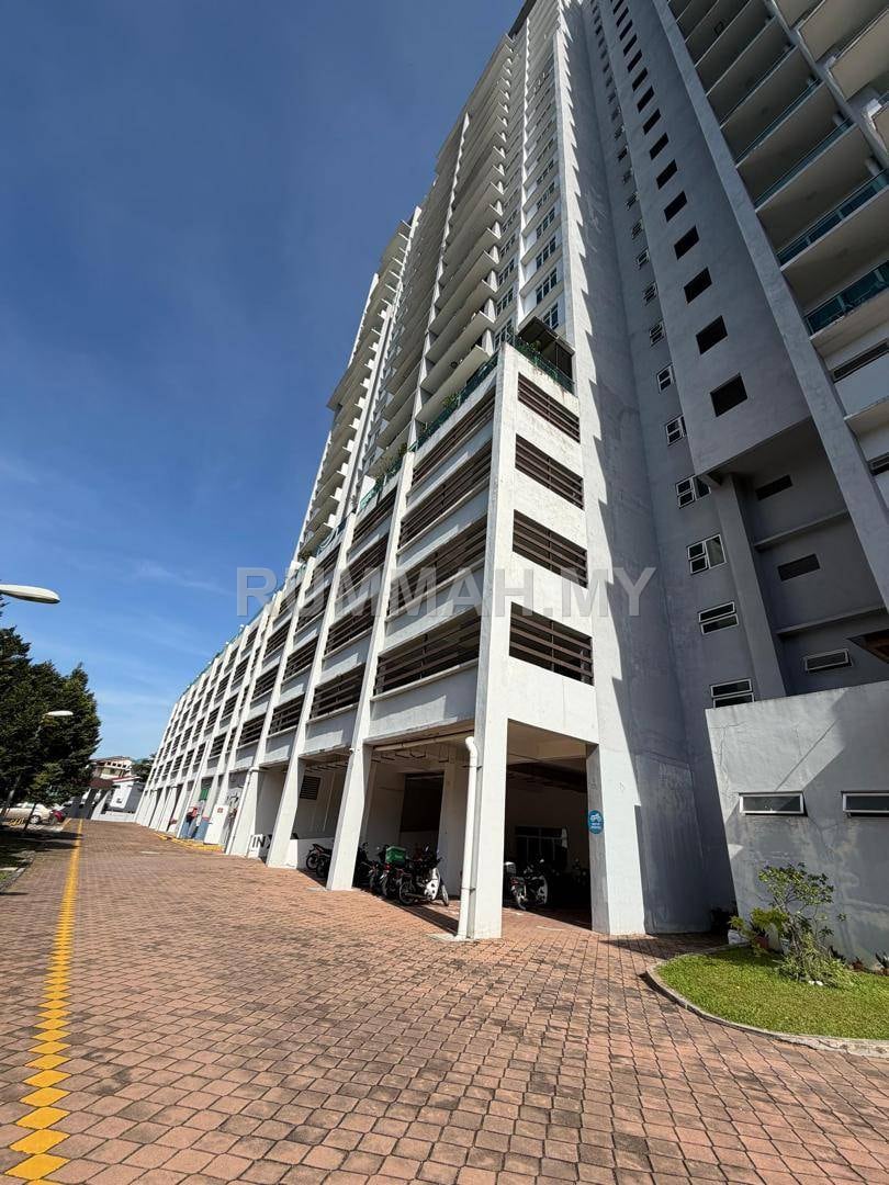 3-bedroom condo in Bukit Mertajam, Penang for rent - Berjaya Condominium Kampung Baru 3+1 Bedroom Condo For Rent RM1200 Kampung Baru Berjaya Condominium 3+1房公寓出租 RM1200/月
