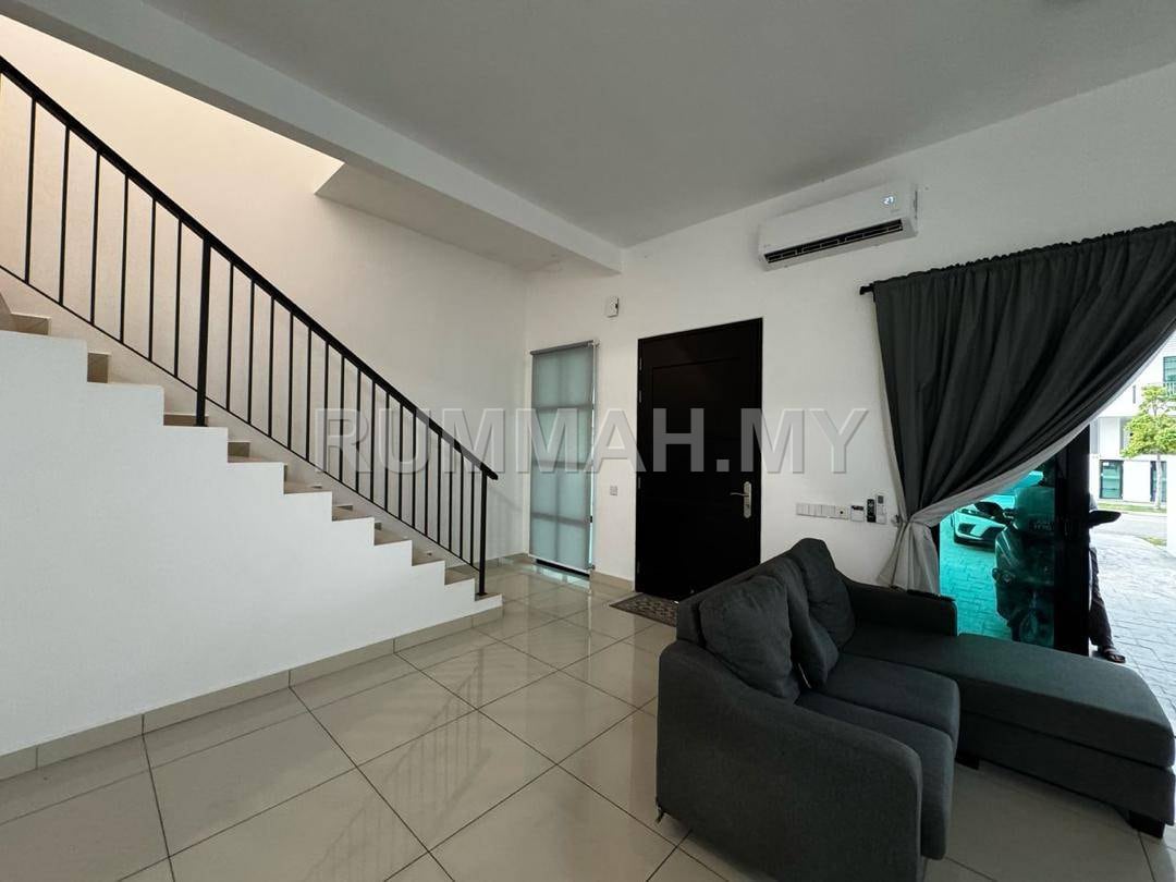 4-bedroom house in Batu Kawan, Penang for rent - Eco Ashton, Batu Kawan | Double Storey Super Link | Fully Furnished | For Rent