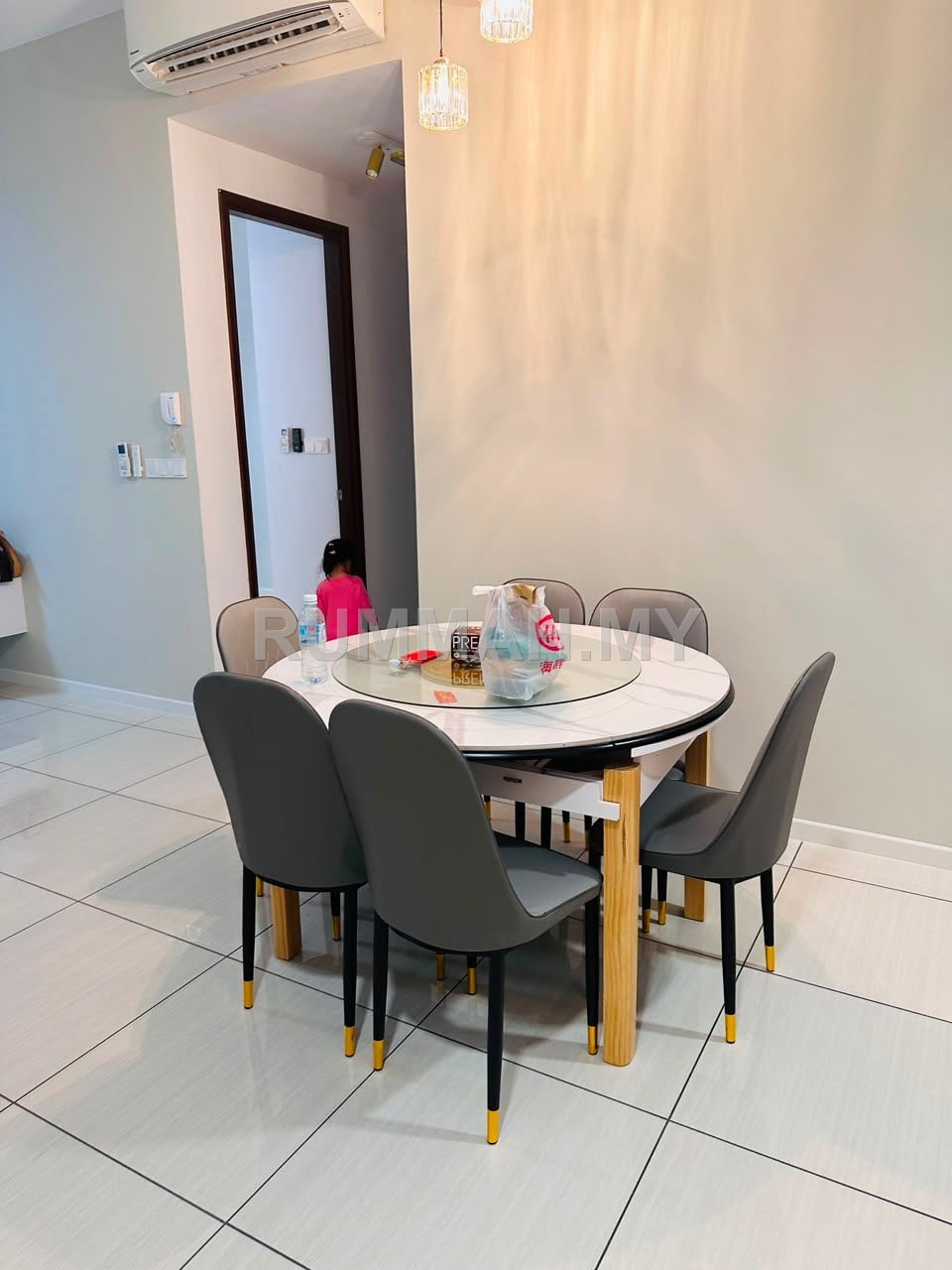 2-bedroom condo in Bayan Lepas, Penang for rent - Queens Condo for Rent @ Queens Residences, Q1 | Garden Unit