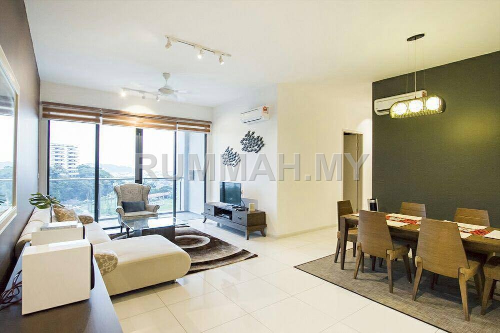 3-bedroom condo in Bukit Jambul, Penang for rent - The Address, Bukit Jambul | Fully Furnished
