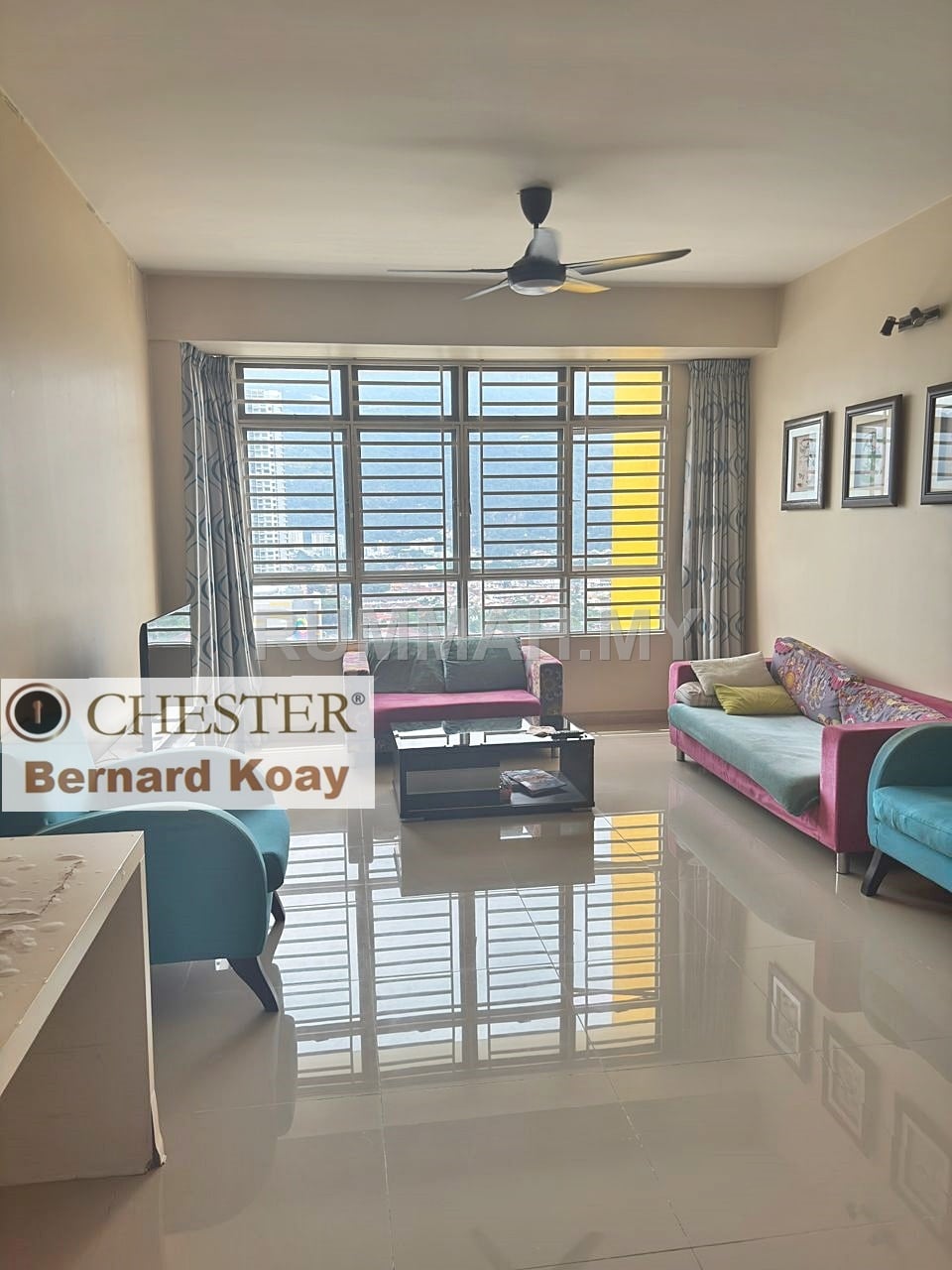 4-bedroom condo in Air Itam, Penang for rent - All Season Park Summer Tower 1235sqft 4 bedroom type 2CP Fully renovated n fully furnished