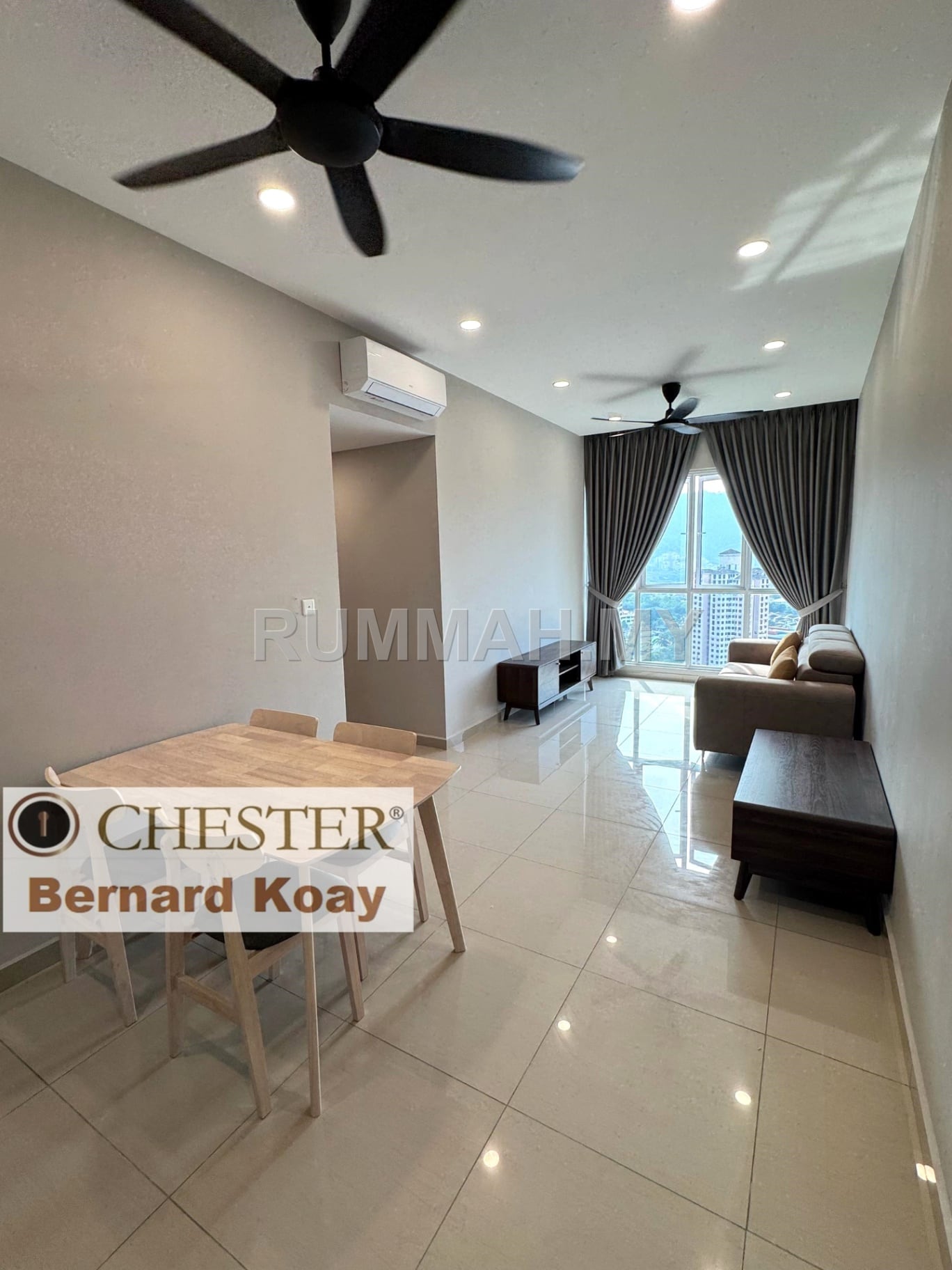 3-bedroom condo in Gelugor, Penang for rent - The Zen Gelugor near queensbay mall fully furnished move in condition