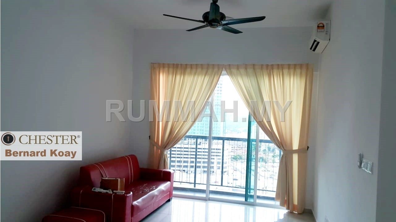 3-bedroom condo in Sungai Ara, Penang for sale - One Imperial Sungai Ara Block C 1180sqft 2CP next to the lift