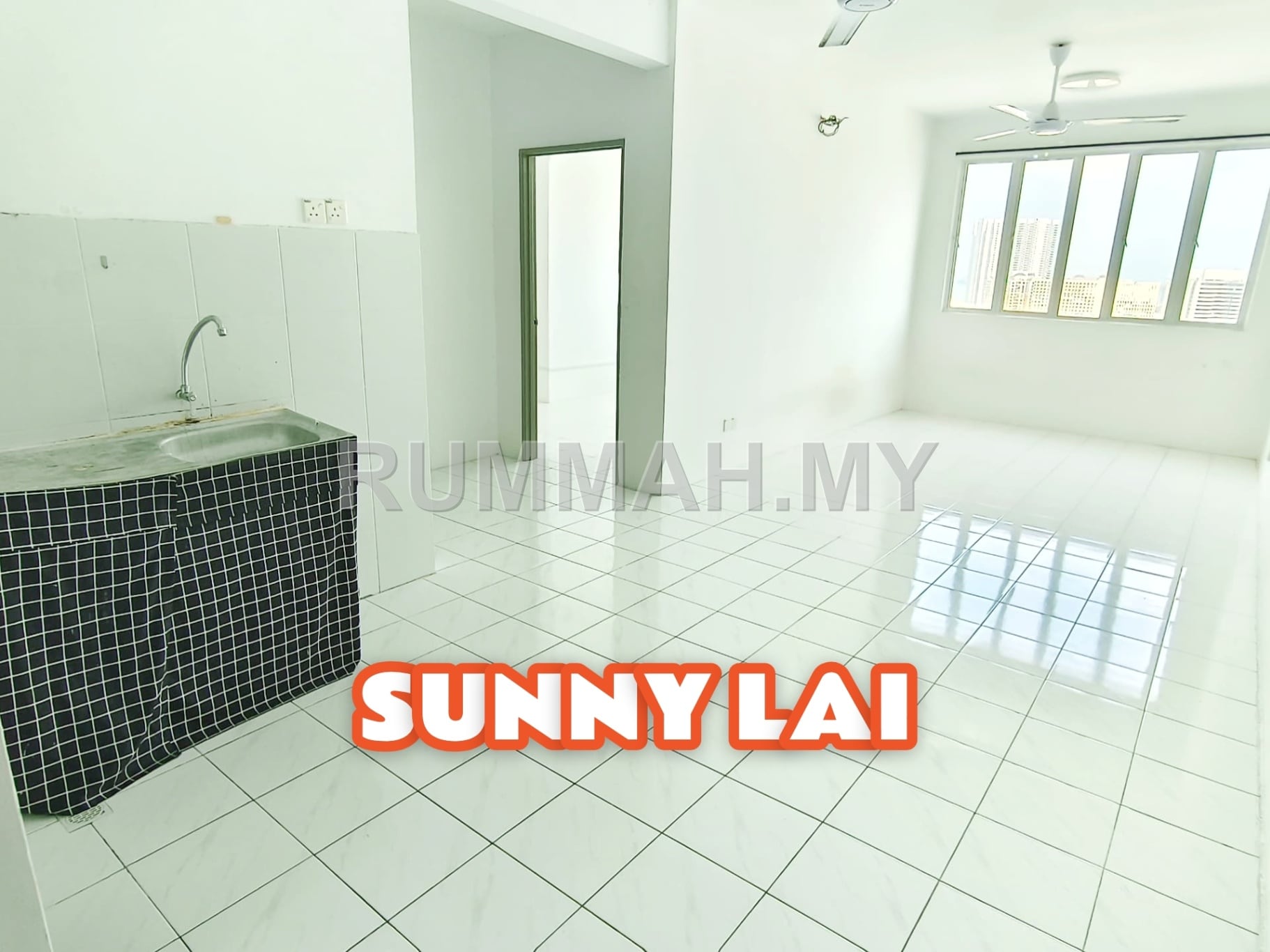 3-bedroom condo in George Town, Penang for sale - The Rise Colletion 2, Cheapest Sale! High Floor, Basic Reno, Nice View, 1 Fixed Parking, Georgetown