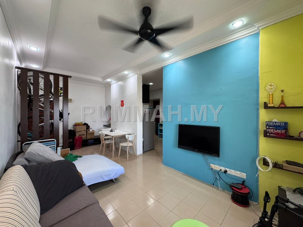 2-bedroom condo in Jelutong, Penang for sale - Jelutong Park, Jelutong | Fully Renovated, Kitchen Extended