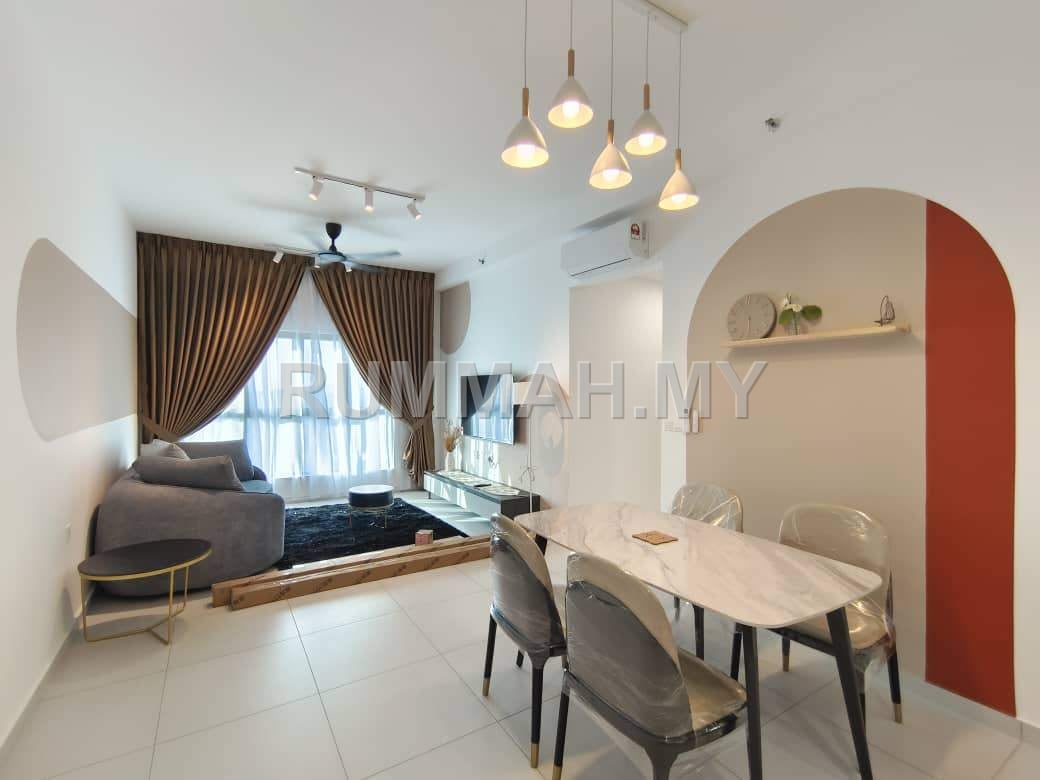 3-bedroom condo in Batu Kawan, Penang for sale - Sinaran Residences Fully Furnished Batu Kawan Simpang Ampat Near IKEA & Second Bridge 