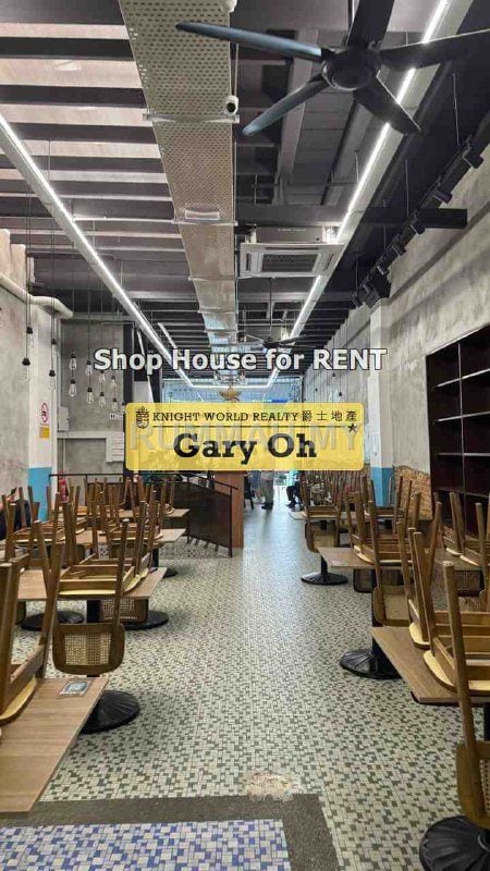commercial in George Town, Penang for rent - 2-Storey Heritage Building for Rent @ Lebuh Gereja, Georgetown | Heritage