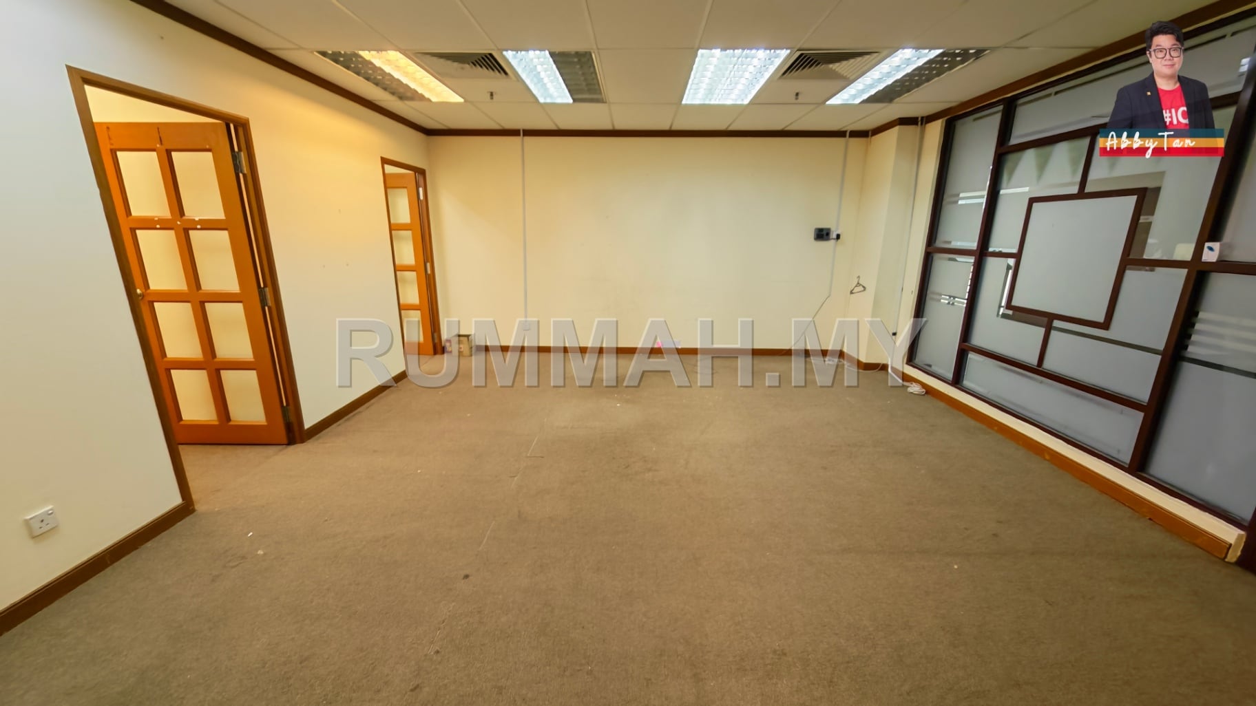 2-bedroom commercial in Kota Kinabalu, Sabah for rent - Menara MAA | Small Office with 2 Partition Rooms | Kota Kinabalu