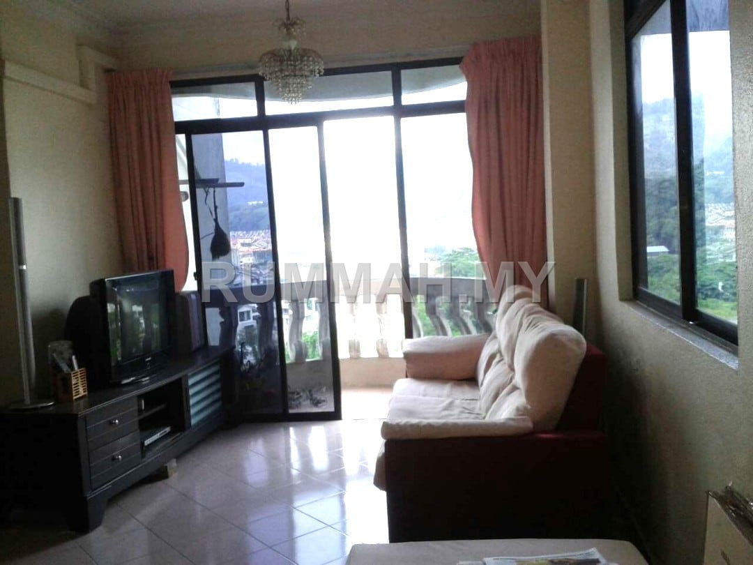 3-bedroom condo in Bayan Lepas, Penang for sale - Taman Sri Angsana Apartment Relau Furnish Renovated Sale