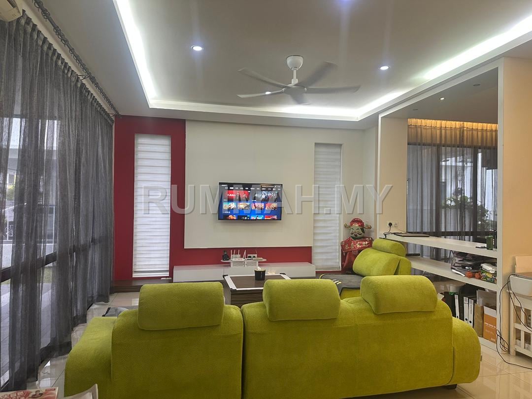 4-bedroom house in Bukit Minyak, Penang for sale - Double Storey Semi D Renovated at BM Utama Bukit Minyak 大山脚位于Bukut Minyak 市中心双层半独立出售