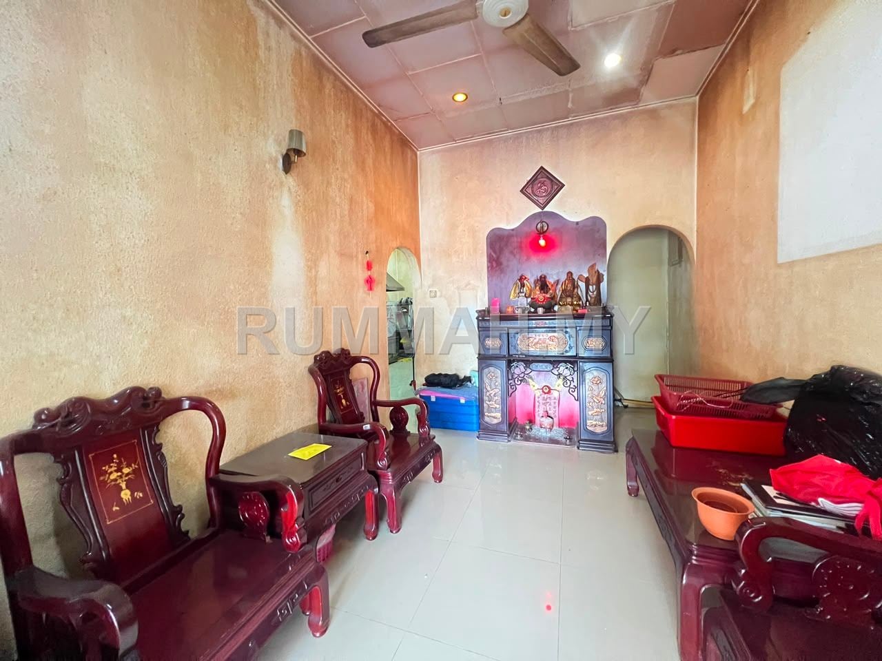 3-bedroom house in Air Itam, Penang for sale - Tingkat Lembah Ria Terrace, Happy Valley Ayer Itam