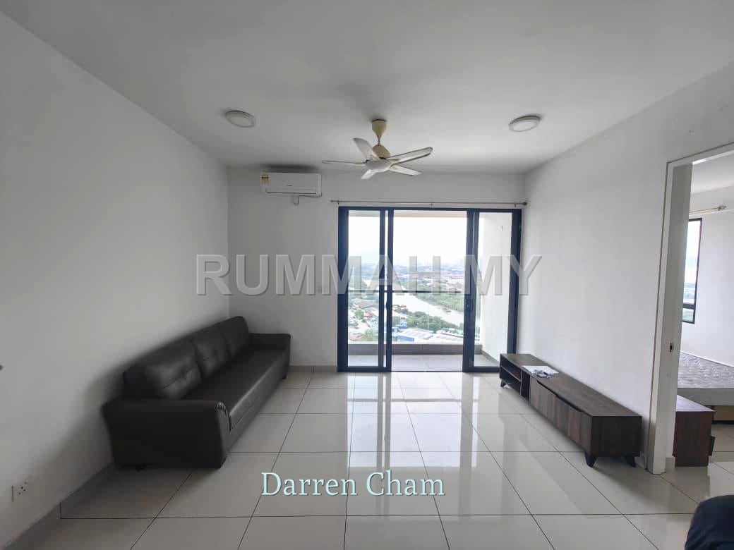2-bedroom condo in Butterworth, Penang for rent - Service Residence for Rent @ Woodsbury Suites, Butterworth | Freehold