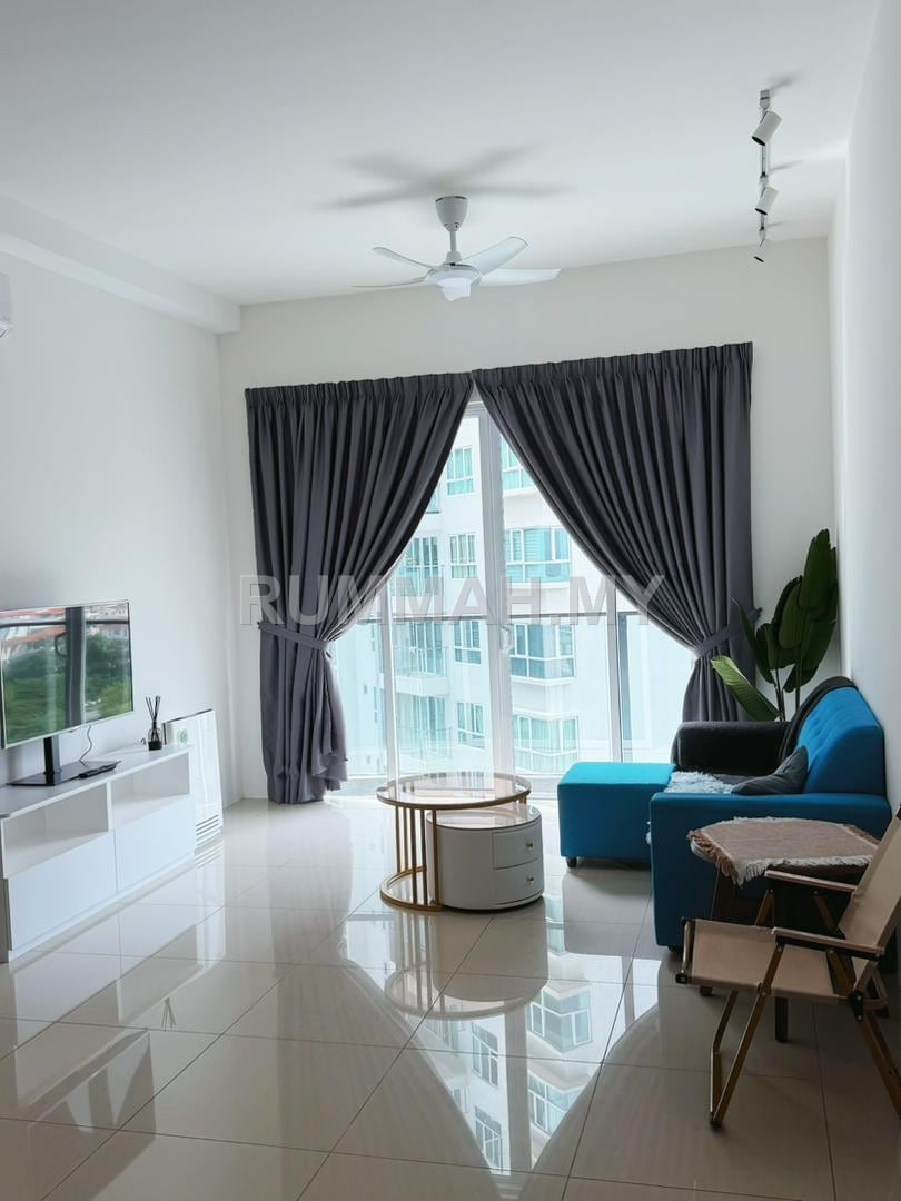 2-bedroom condo in Bayan Lepas, Penang for rent - Quaywest Residence, Bayan Lepas | Fully Furnished