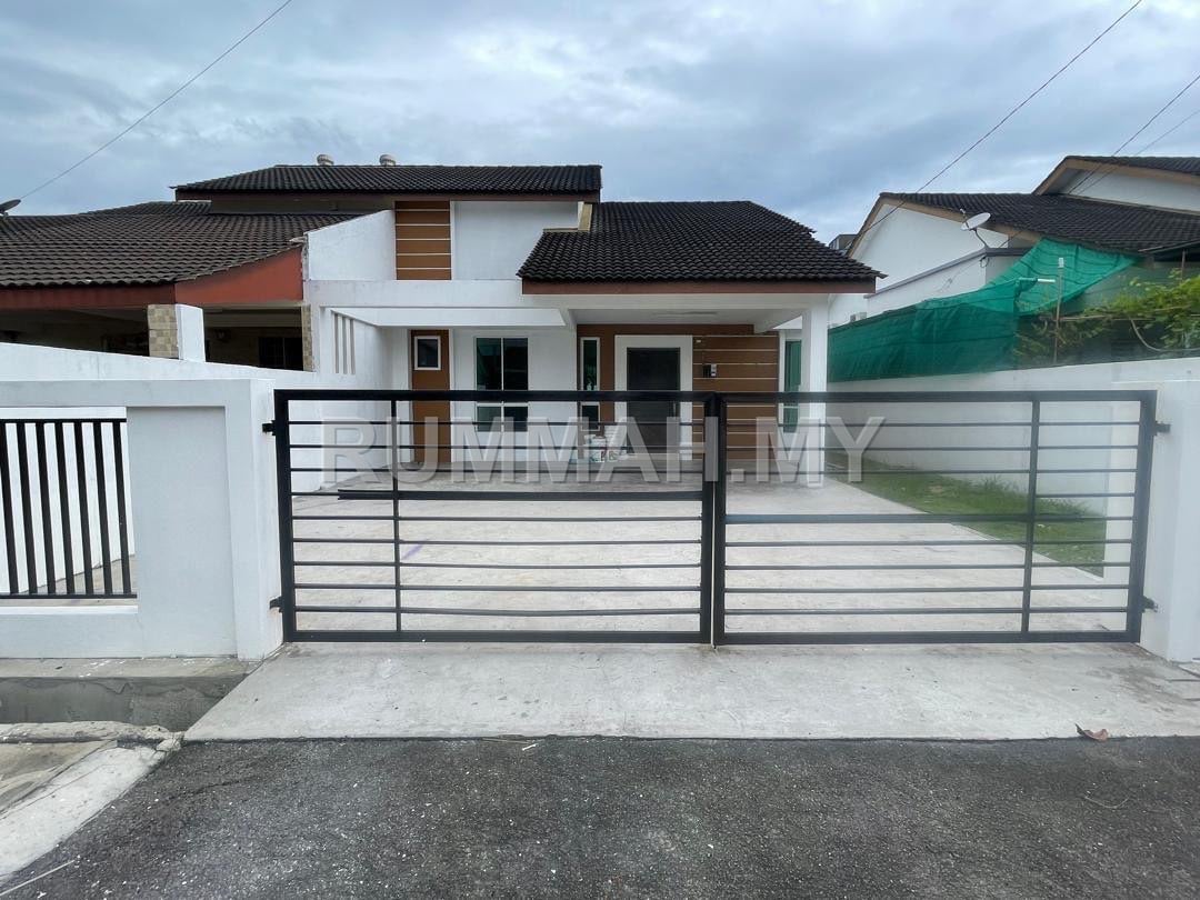 3-bedroom house in Alma, Penang for sale - Taman Desa Impian 1-Storey Semi-D 3918sf Bare Unit Alma