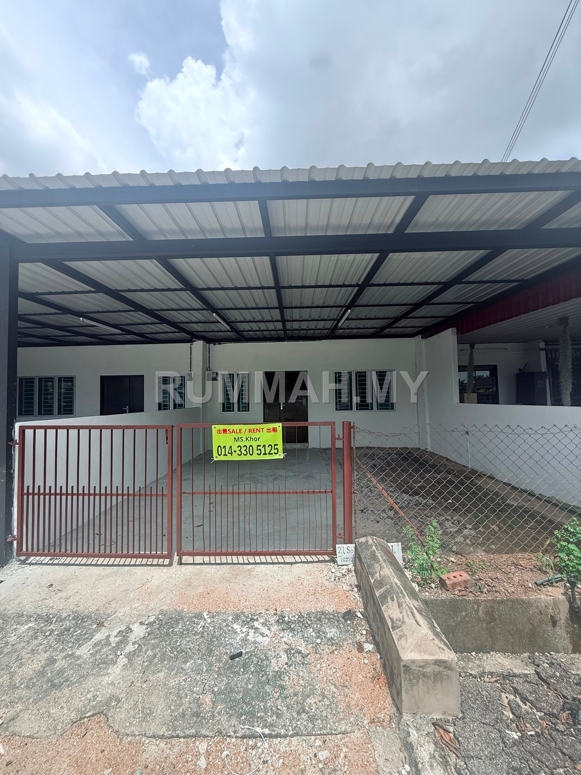 3-bedroom house in Simpang Ampat, Penang for rent - Terraced House for Rent @ Taman Perwira, Penang | Nice Unit