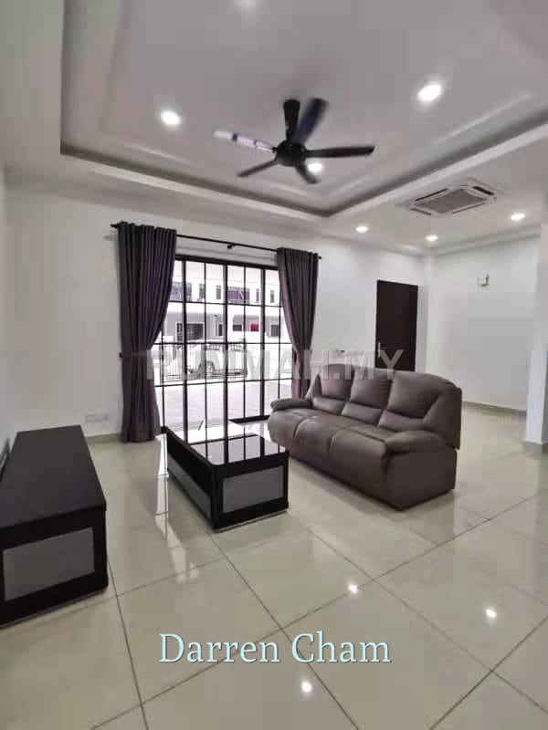 4-bedroom house in Simpang Ampat, Penang for rent - Double Storey Terrace, Corner for Rent @ Eco Meadows, Simpang Ampat | Fully Furnished