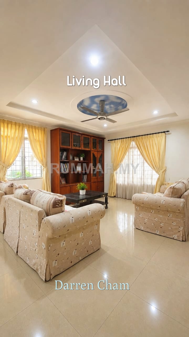 5-bedroom house in Alma, Penang for sale - Double Storey Semi-D for Sale @ Taman Impian, Alma | Fully Furnished