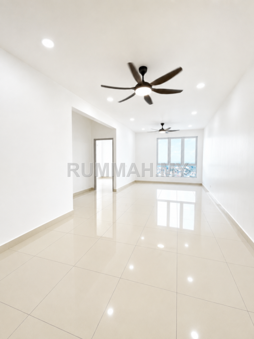 2-bedroom condo in Bukit Mertajam, Penang for rent - Unit for Rent @ Oren BM, BM | Partially Furnished