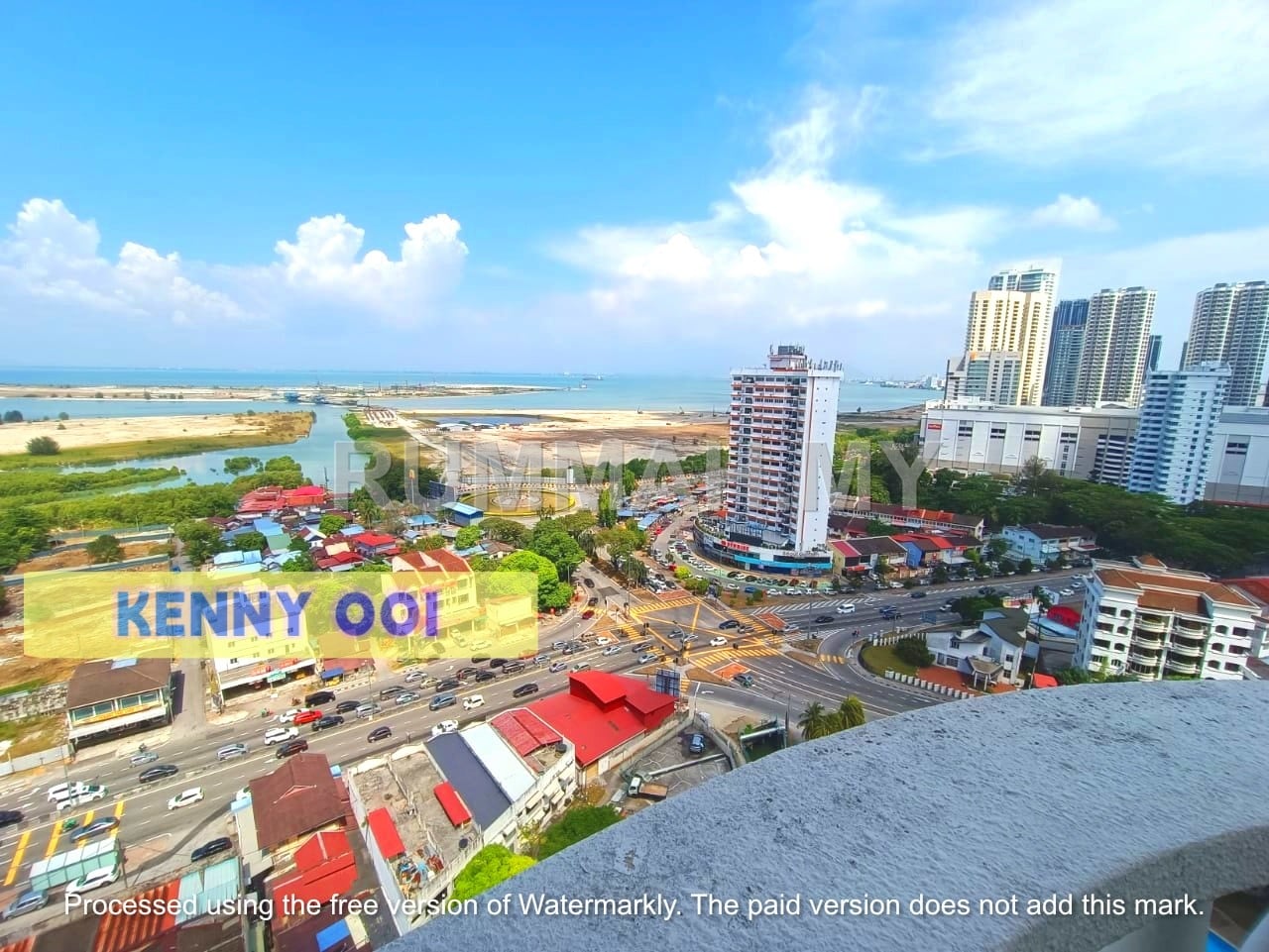 3-bedroom condo in Tanjung Tokong, Penang for sale - Grandview Condominium Grand View Seaview 1200 sq.ft Tanjung Tokong
