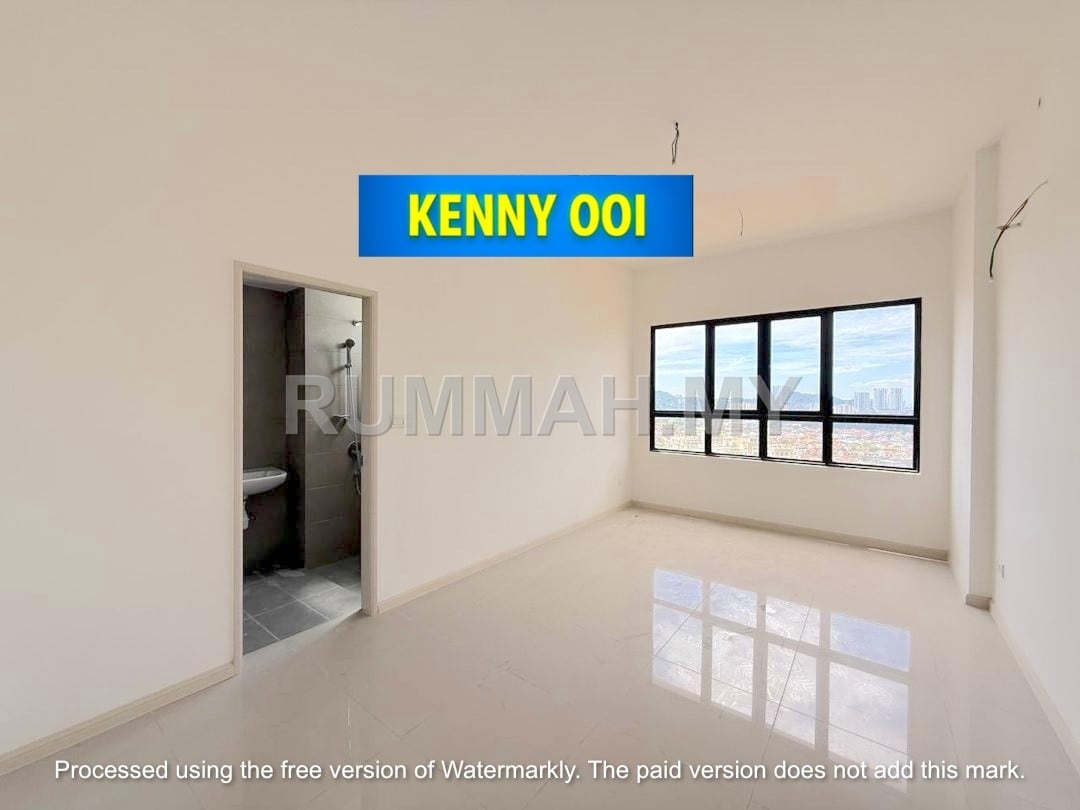 3-bedroom condo in Sungai Ara, Penang for sale - Senzville condo 2 car park Side By Side 1180sqft Sungai Ara