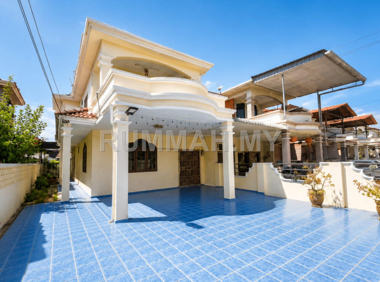 4-bedroom house in Permatang Pauh, Penang for sale - Semi-D House for Sale @ Taman Arowana Emas, Permatang Pauh | Freehold