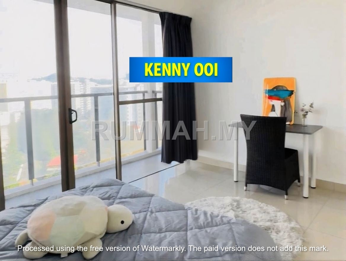 3-bedroom condo in Sungai Ara, Penang for sale - Skycube Residence 1225 sqft 2 Car Park 2 Balcony Sungai Ara