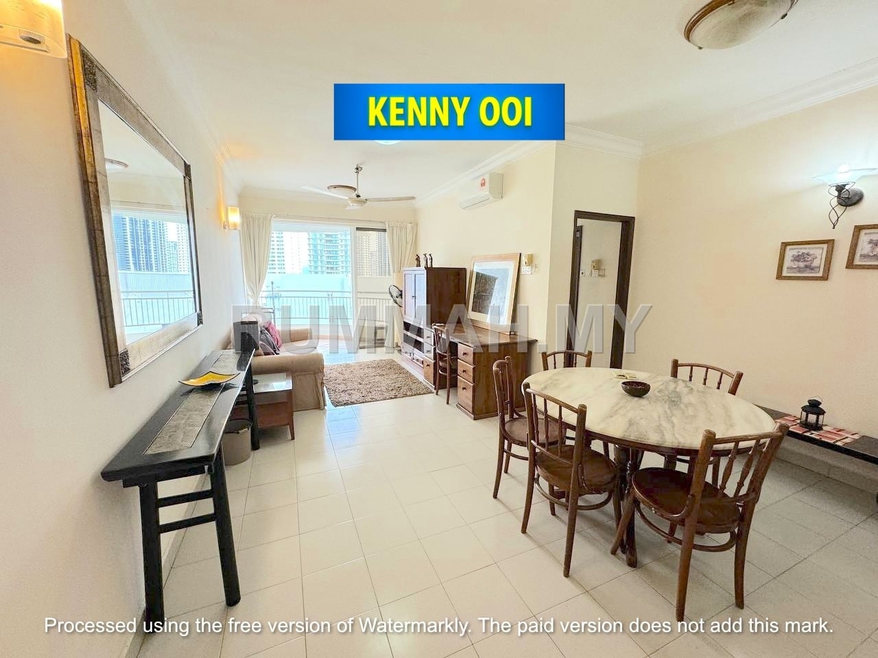 3-bedroom condo in Pulau Tikus, Penang for sale - Gurney Park Condominium Paragon Seaview 1 Car Park 970sqft Persiaran
