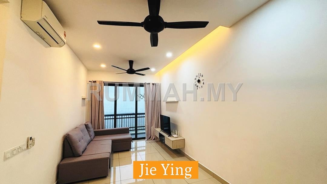 3-bedroom condo in Simpang Ampat, Penang for rent - Condo for Rent @ Eco Bloom, Simpang Ampat | Fully Furnished | WIFI