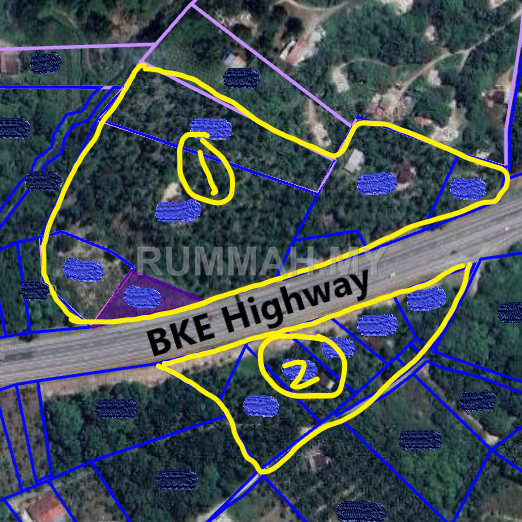 land in Kubang Semang, Penang for sale - 15 Acres Residence Zoning Land for sale @ BKE Highway, Kubang Semang | Freehold