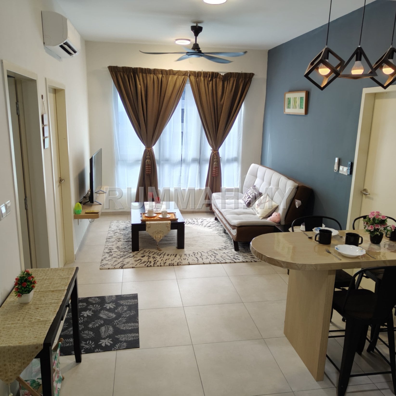 3-bedroom condo in Seri Kembangan, Selangor for rent - MetaCity Rent, Fully Furnished 3 Rooms, Seri Kembangan