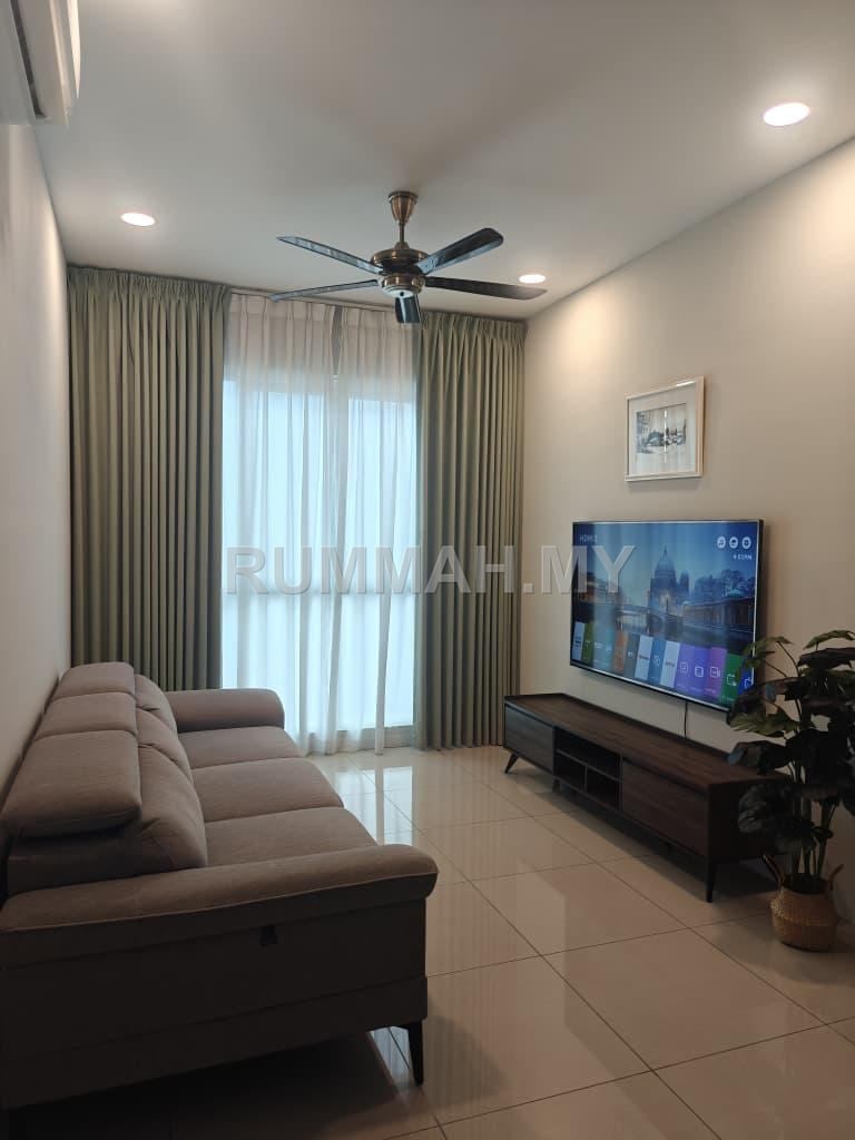 3-bedroom condo in Gelugor, Penang for rent - The Zen, Gelugor | Seaview, Near QB Egate USM 
