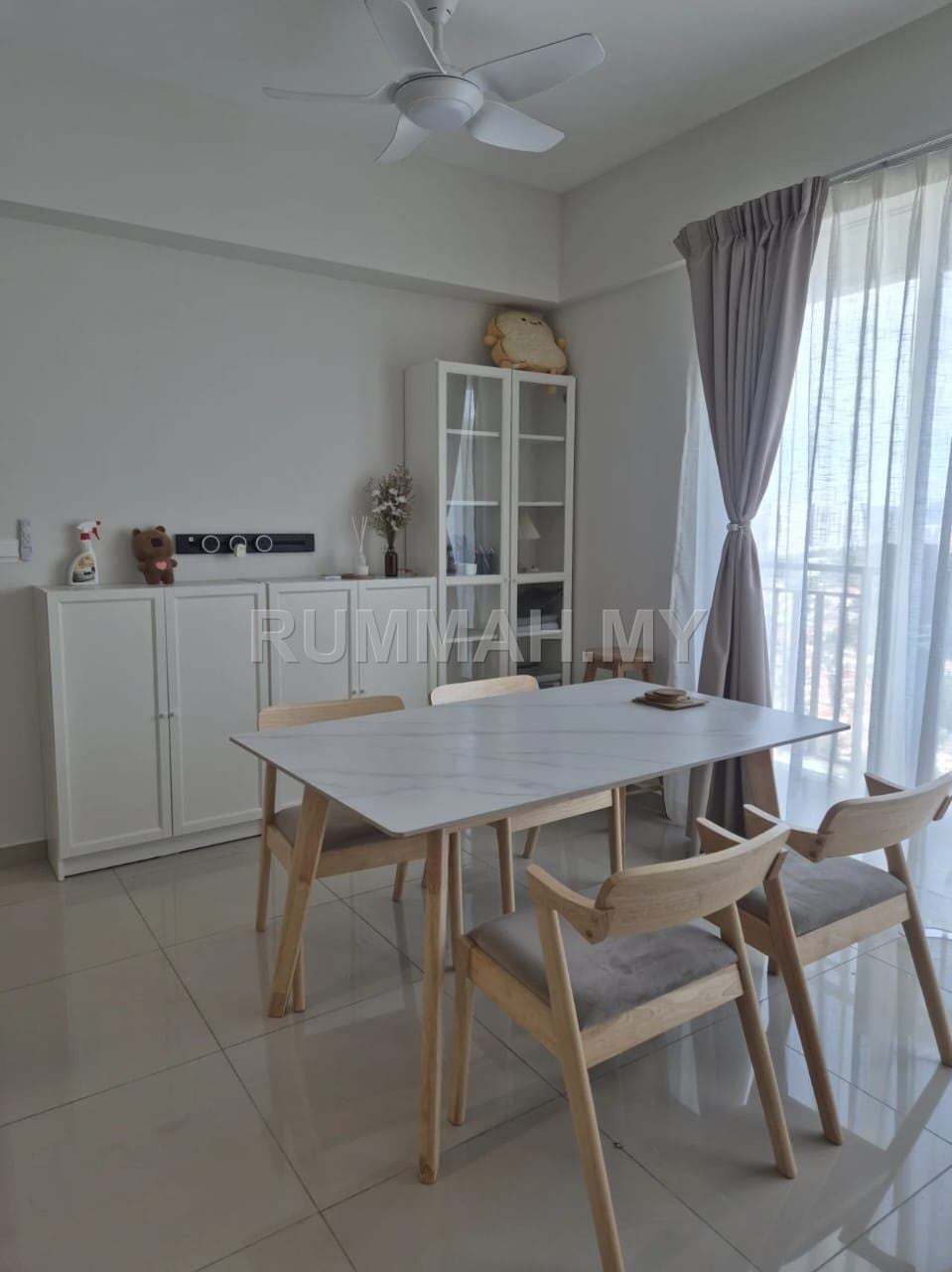 3-bedroom condo in Gelugor, Penang for rent - Ideal Residency Renovated & Fully Furnished  Gelugor Bukit Gambir