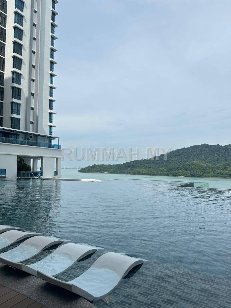 2-bedroom condo in Bayan Lepas, Penang for rent - Condo for Rent @ Queen Residence, Bayan Lepas | Fully Furnished