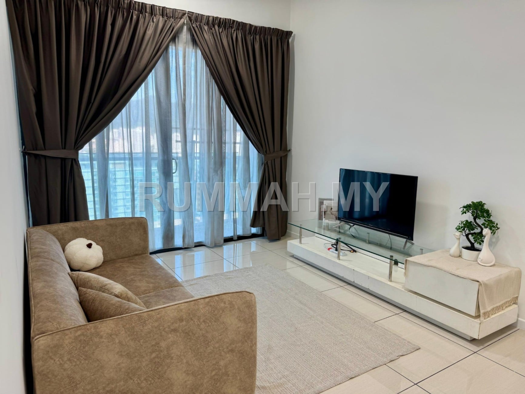 3-bedroom condo in Bayan Lepas, Penang for rent - Condo for Rent @ Queens Residences Q2, Bayan Lepas | Renovated