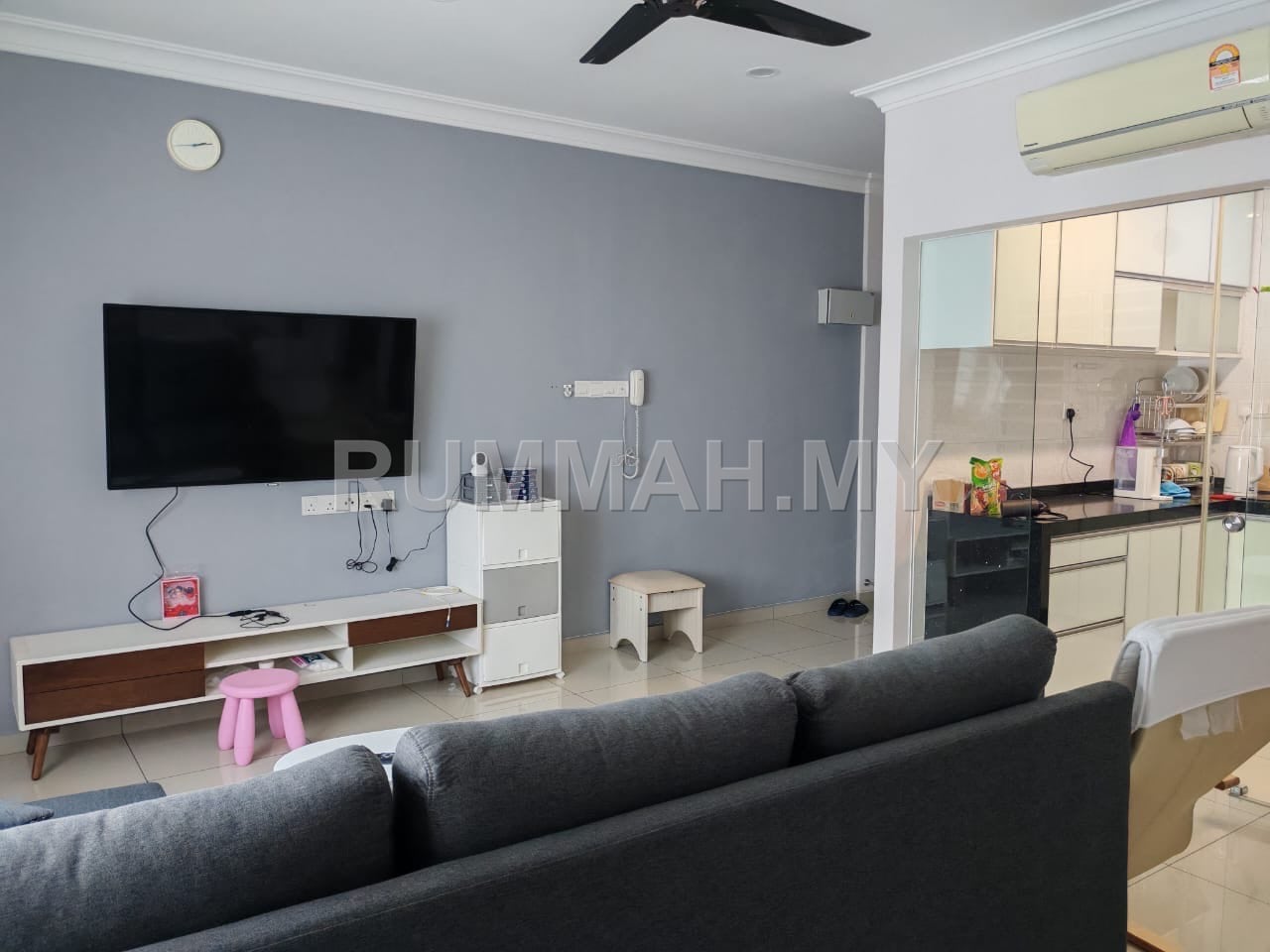 Sierra Residence @ Sungai Ara, 900sft, Fully Furnished, 2 CP