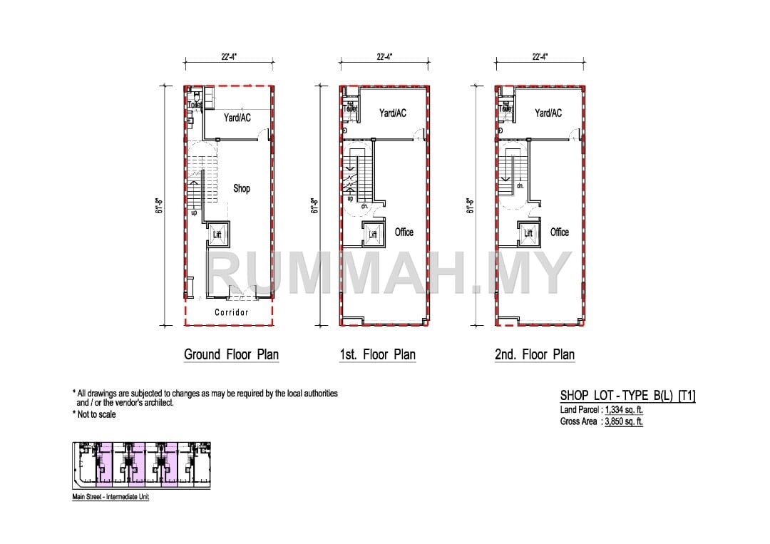 Main Road Commercial for Rent @ Vervea, Batu Kawan | Unfurnished