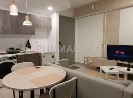 Fully Furnished Studio Unit For Rent at M Condominium