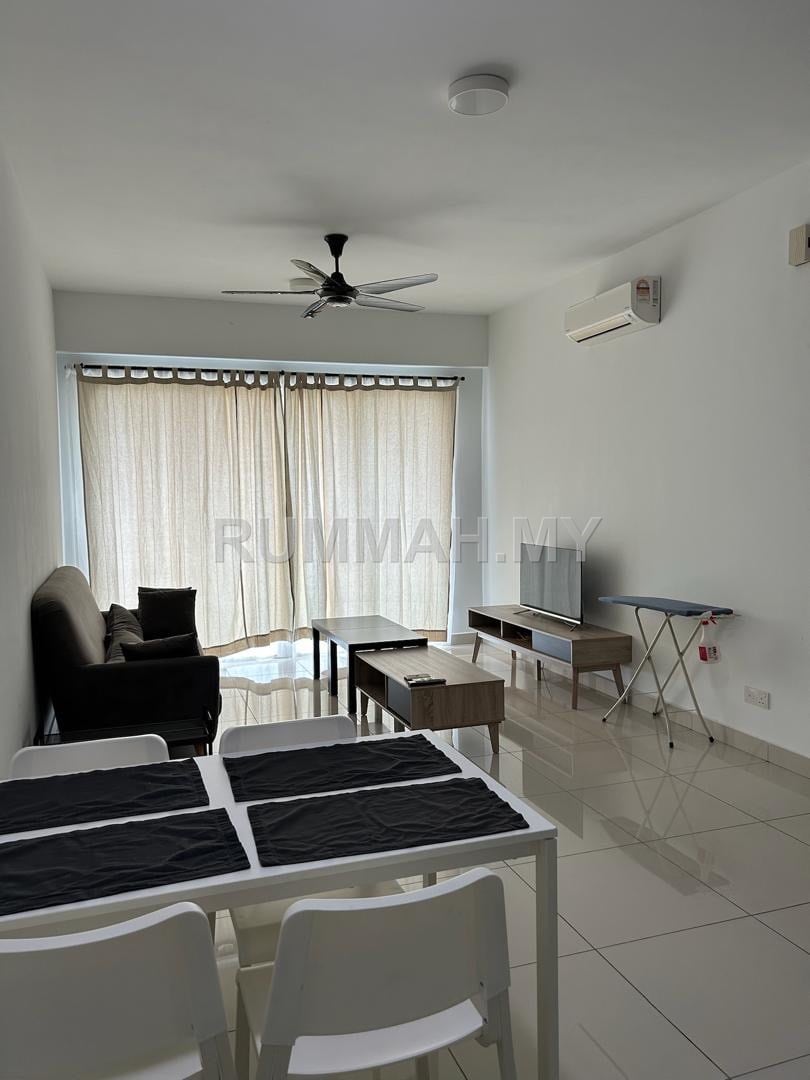 Tropicana Bay Residence Condo Block B 1020sf 1CP Fully Furnished Bayan Lepas