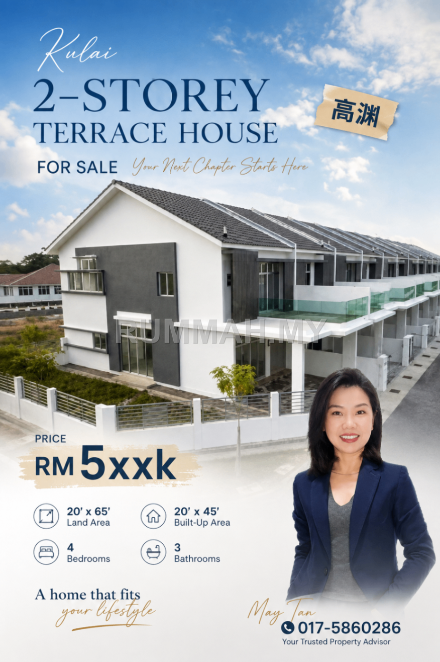 2-Storey Terraced House for Sale @ Nibong Tebal, Nibong Tebal | Freehold