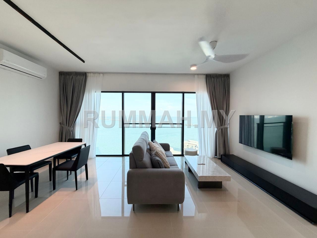 2-bedroom condo in Gelugor, Penang for rent - Mezzo, Gelugor | Seaview | The Light City 