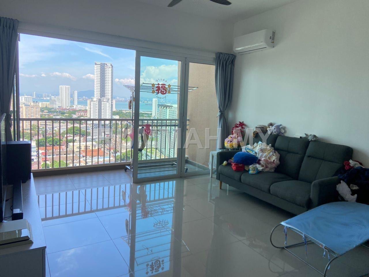 Setia Sky Ville, Jelutong, 1424sft, Partially Furnished