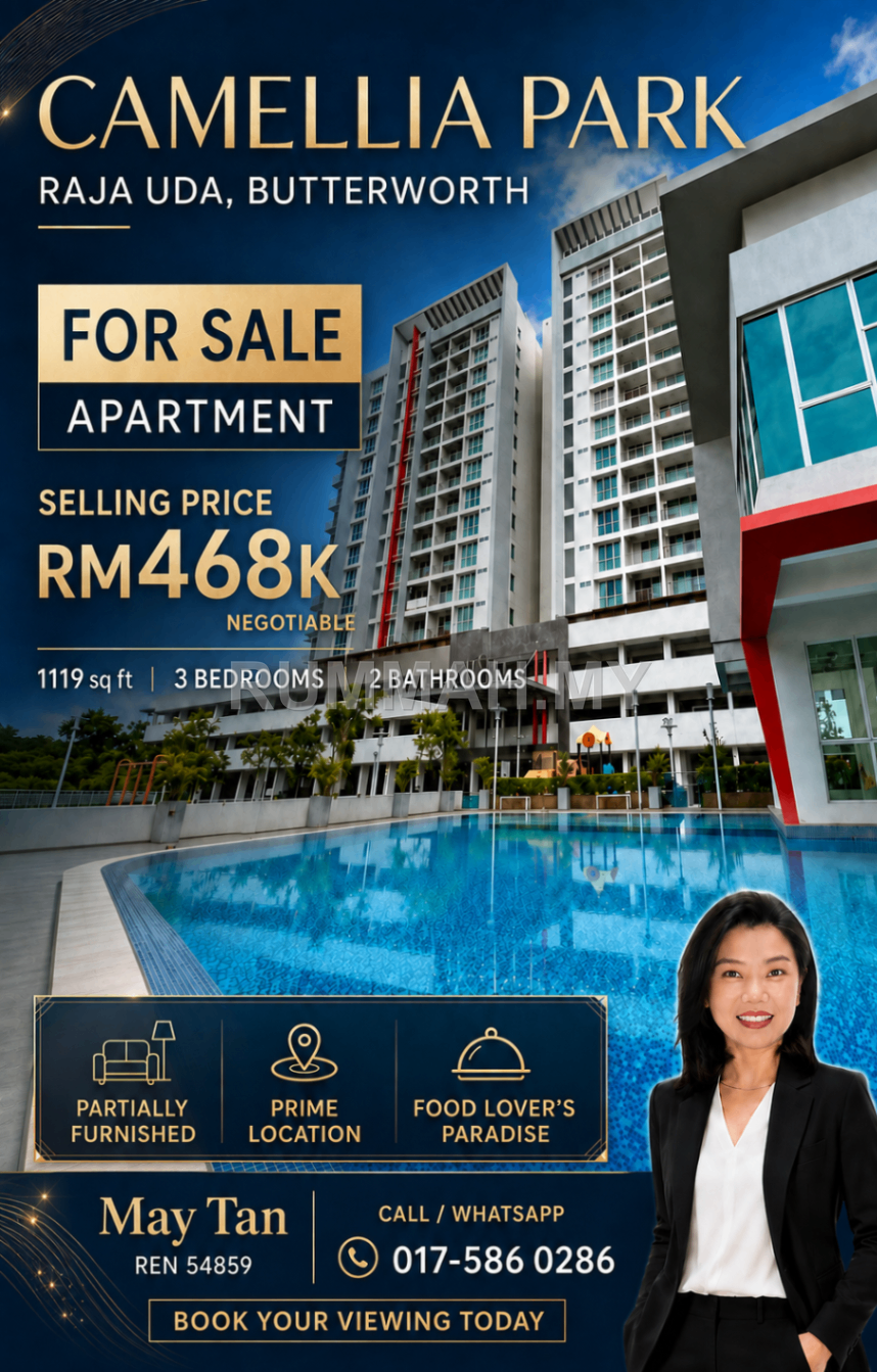Camelia Park @Raja Uda Butterworth For Sale