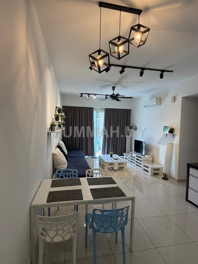 Tropicana Bay Residence @ Bayan Lepas,1020sft, Fully Furnished,1 Car Park