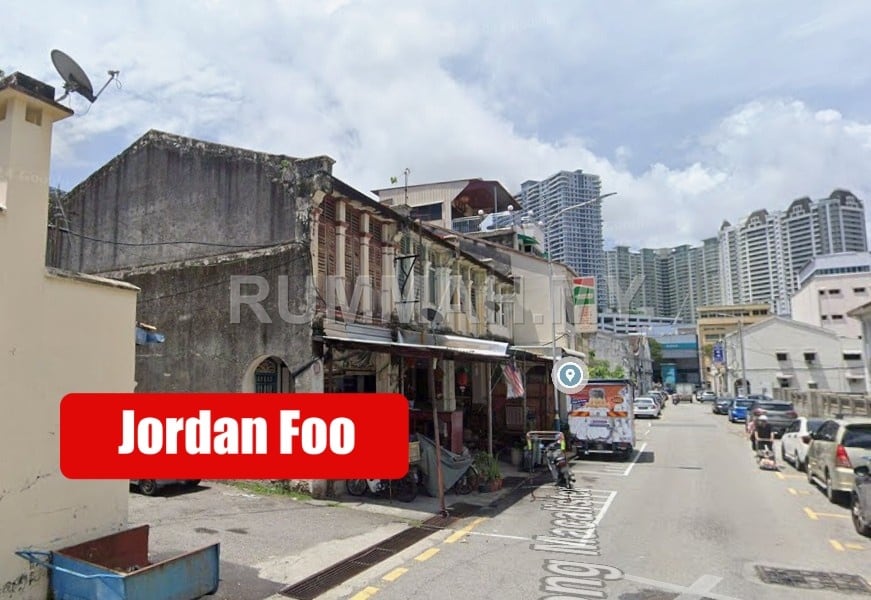 2-Storey Heritage Shophouse for Sale @ Off Jalan Macalister, George Town | Freehold