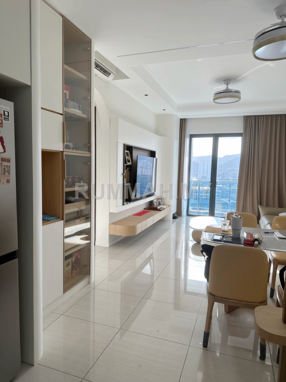 2-bedroom condo in Bayan Lepas, Penang for rent - Queens Residences Q1, Bayan Lepas Queensbay | Fully Furnished