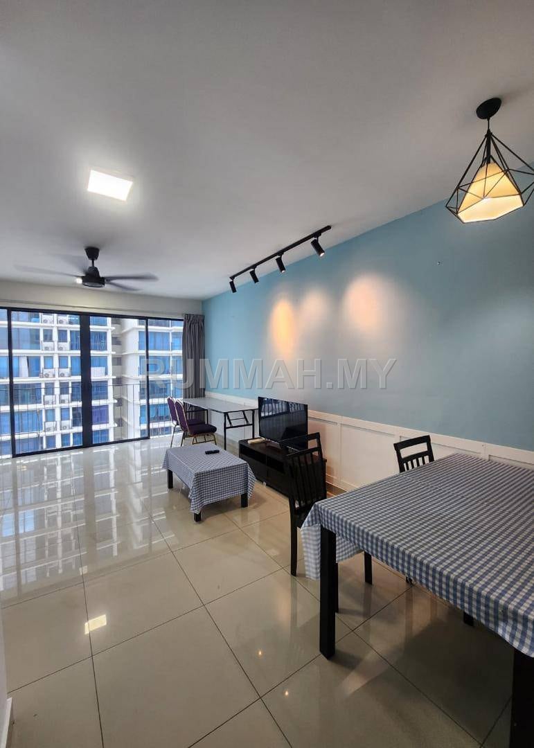 2-bedroom condo in Setia Alam, Selangor for rent - Fully furnished next to the mall 