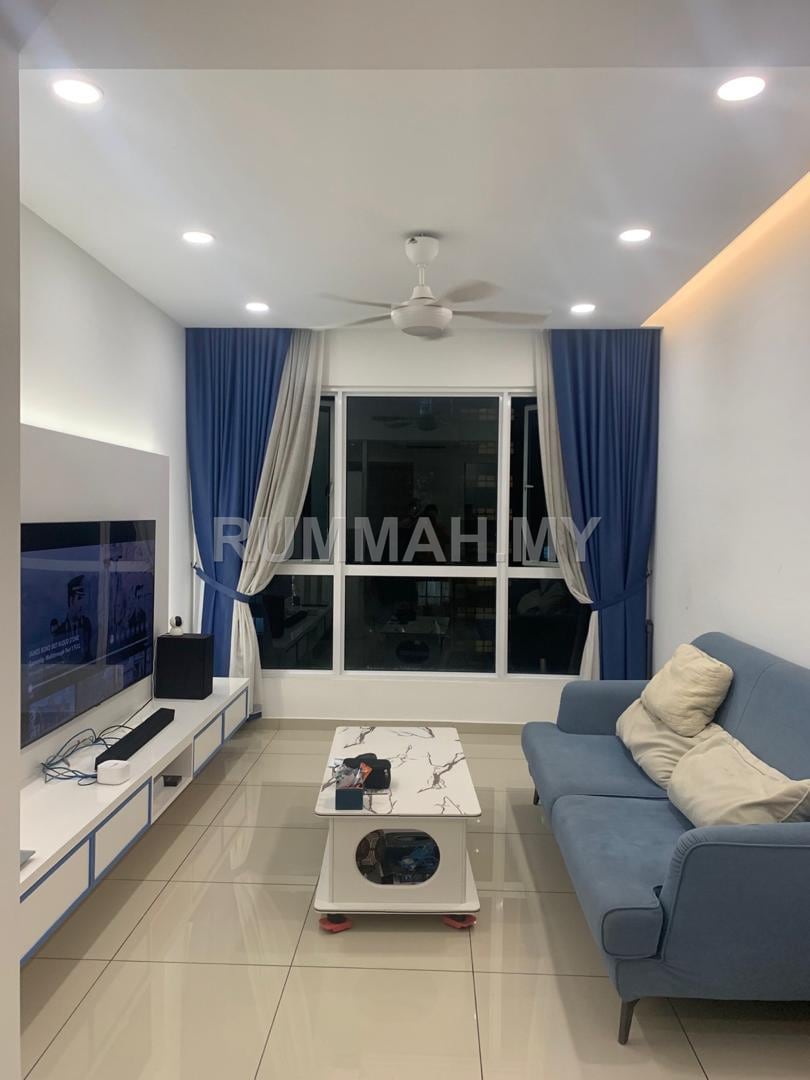 i-Santorini Condo 850sf Fully Renovated Furnished 2Cp At Tanjung Tokong