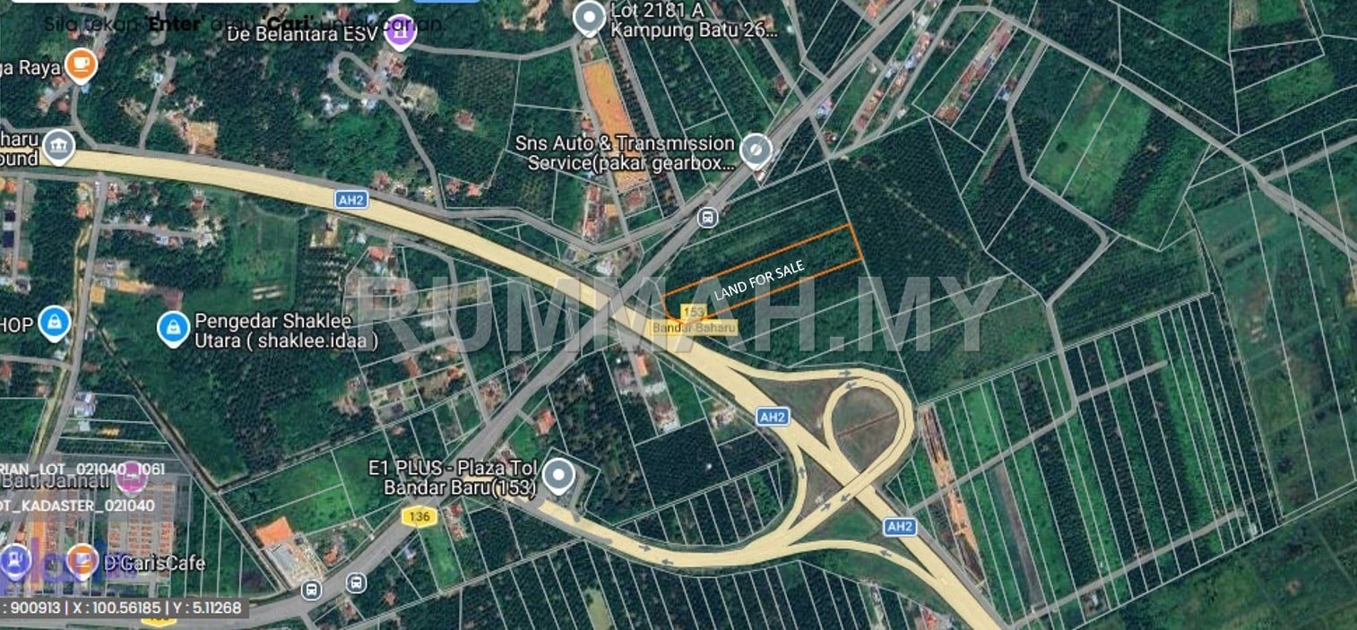 Land for Sale @ Bandar Baharu Near Highway | Freehold